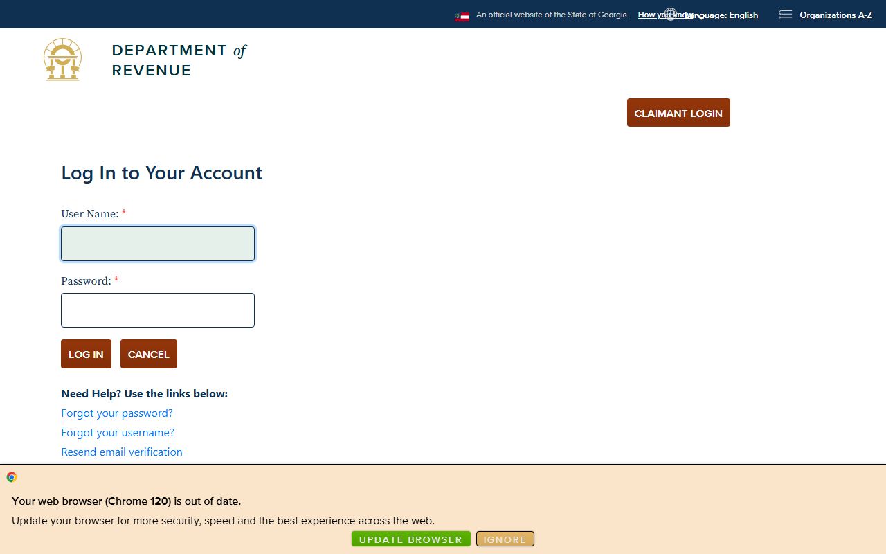 Georgia Unclaimed Money reference image